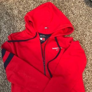 Tommy jeans tommy girl red sweater